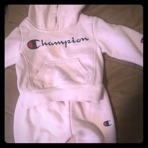 Baby girl champion sweatsuit